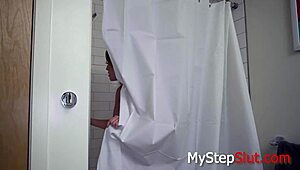 So, this stepdaughter hands over her tight slit for her dumb mistakes.