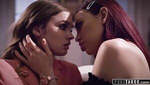 Step-Sister Poses as Sibling for Lesbian Crush