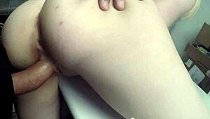 hot girl gets banged roughly in group teen blonde blowjob doggystyle scene!