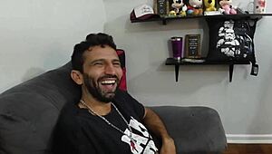 a an�zinha rabuda in a wild orgy and backstage action