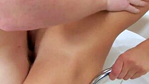 Hot Masseuse Feels Intense Pleasure Giving Special Care to Her Client's Big Tits and Ass During Anal Session