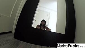 Self Shot Solo Session With Japanese Star Marica Hase