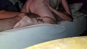 Sexy BBW MILF Fucks Her Husband's Monster Cock And Gets Spanked