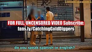 Brazilian babe joins young couple in wild threesome!