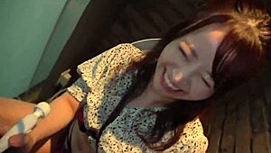 Part1 gamer girl with natural tits and cute asian babe gets cumshot after intense fucking