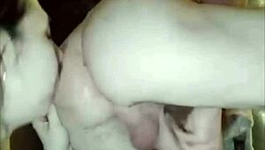 I rimmed and licked her ass in the garage, she finished so good