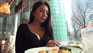 Asian dental assistant takes intense pistons and cums hard