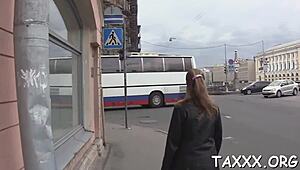 I watched this legal age teen get screwed by the agent on camera