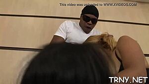 Wow! Can You Believe This Shemale Movie Scene with Intense Blowjob Action?