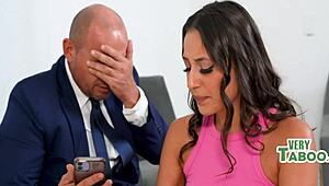 Oh wow, that teen stepsis caught in such risque behavior!