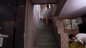 hot japanese married neighbor teasing me in hd