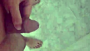 Cute Twink Pissing Deliciously In Homemade Shower