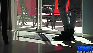 Just chilling as blindfolded DILF Dale Savage gets bred raw by Sean Knight in Breedmeraw action.