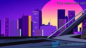 Riley Reid in cartoon hentai 😏