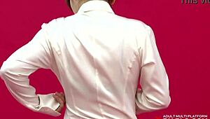 Hey, join this amateur japanese lingerie nude shoot with maki momoi