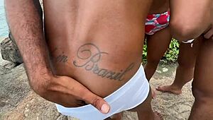 beach orgy with big black cocks, wanna join us? 😜