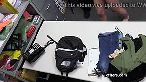 Horny mall cop, wanna record banging that juicy pussy?