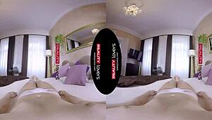 realitylovers black on blonde vr with blowjob and doggystyle