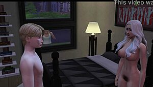 Grandpa's visit at the wedding