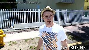 Intense POV blowjob with a gay man sucking bareback.