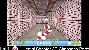 Hentai Shooter 3D Christmas Party! Unbelievable Anime Action