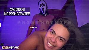 Halloween 2022 panico fudendo kriss hotwife com forca confira completo no red