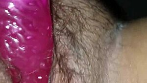 bbw wife duca uses vibrator post-creampie session