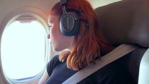 Ever fantasized about banging a stranger from the next airplane seat?