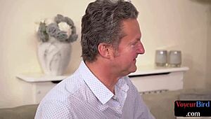 Curvy British Voyeur Flashes Butt in Upskirt Phone Moment