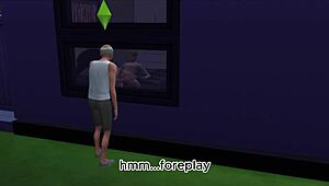 Grandpa's visit at the wedding