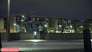 Russian Beauty Jeny Smith in Transparent Tights