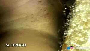 Girl savors big clit Latina folds in steamy session