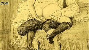 Vintage Cartoon Drawings