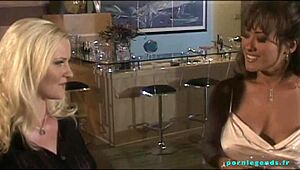 I can’t get enough of Hannah Harper going wild with lesbian dildo play!