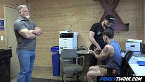 Disciplinary Adjustment With Fake Cop And Stepdad