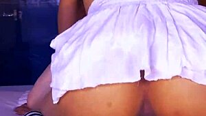 strong-willed college girl enjoys passionate night with lover in jacuzzi