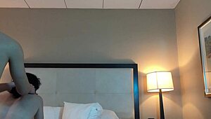 A sexy petite woman gets fucked in this scene