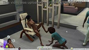I love this Sims 4 shemale sex compilation.