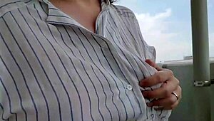 A married woman cums hard from outdoor masturbation in full video