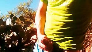 Boy Feels Intense Pleasure While Masturbating Alone in His Room