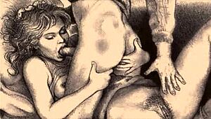 ये विंटेज इरोटिक इलस्ट्रेशन देखो