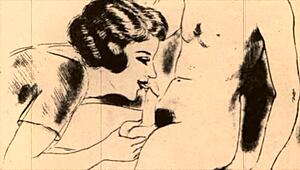 Vintage Erotic Illustration