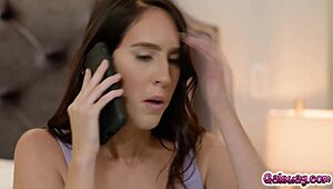 Octavia Red Makes Her Roommate Cadence Lux Experiment Lesbian Sex With Fingering Rimjob Licking Kissing Toys In Bedroom