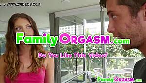 Stepsiblings Sex Turns Into Family Orgasm Fantasy