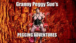 Granny Peggy Sue Sucks Black Cock Hardcore