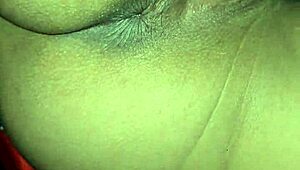 latina teen with big tits masturbates, squirting and getting creampie in anal fetish game