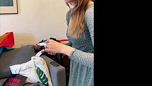 wow, hot girlfriends tricked into fake photoshoot, messing around with director backstage! 😜