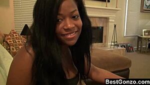 yo, this cutie black girl shows off her perfect body on bestgonzo! 🔥