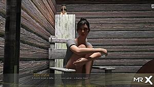 Retrieving the past in anime hentai game