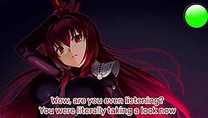 Hentai JOI - Scathach's SPECIAL STAMINA TRAINING in Fate GO Femdom Edging POV